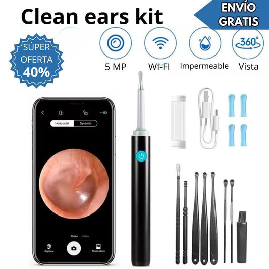 CLEAN EARS KIT™ limpieza de oidos