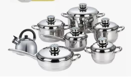 CocinaVital 304® Batería de ollas x13 piezas + REGALO